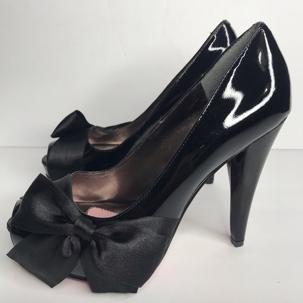 Paris Hilton Parent Leather Heels
